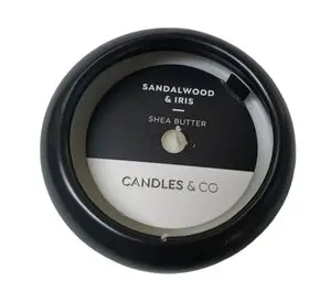 Vela D5 Maison Spa 8.1 cm negro