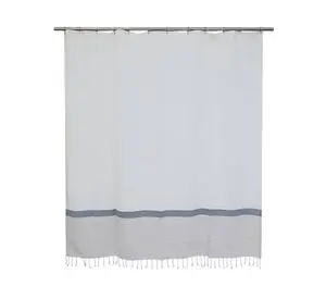 Cortina baño Flecos 180x180 cm