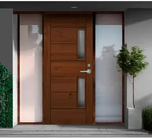 Puerta Empoli pintada 2 vidrios 90x200 cm
