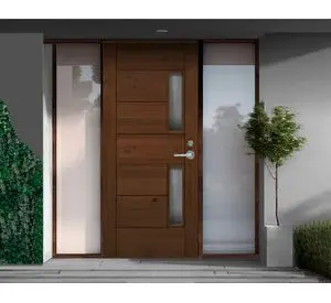 Puerta Empoli pintada 2 vidrios 80x200 cm