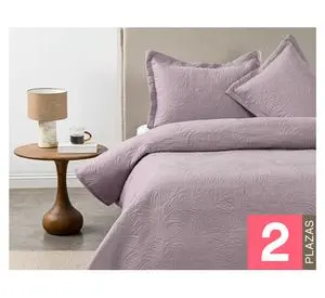 Quilt Matelado rosa 2 plazas