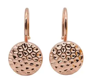 Set ganchos cortina martillados coral 12 un.