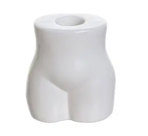 Candelabro Forma cuerpo cerámica 8 cm