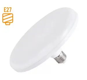 Panel LED UFO18WFR E27 1L fría blanco