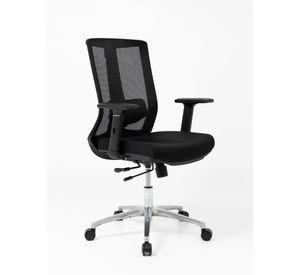 Silla de Escritorio Ajustable Ergonomus Sendai Cromada