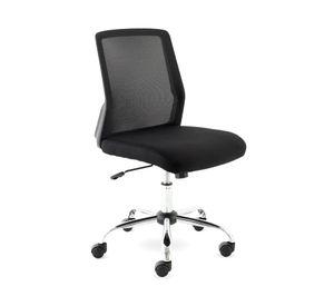 Silla de escritorio Cuba Media malla negro Form Office
