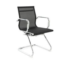 Silla visita malla Carson Media negro