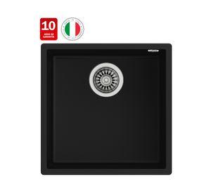 Lavaplatos Square 40.40 TG negro 20x44x44 cm