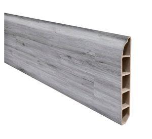 Guardapolvo PVC 12 mm 8x200 cm gris Londres