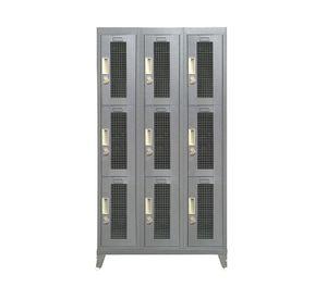 Locker 9 puertas M3-03 gris