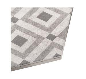 Gres Porcelanato 20x23 cm 1 m2 Hexagon gris