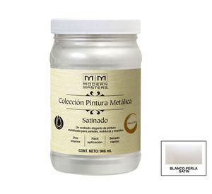 Esmalte al agua 946 ml Modern Masters blanco perla satín satín Rust-Oleum