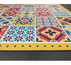 Alfombra de cocina 70x140 cm Baldosa Portuguesa diseños
