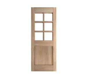 Puerta Ancona madera de lenga 70x240 cm natural