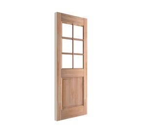 Puerta Charlotte madera de lenga 70x200 cm natural