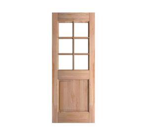 Puerta Charlotte madera de lenga 85x210 cm natural