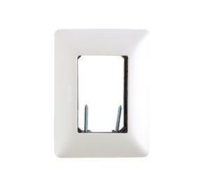 Placa 3 módulos matix gris perla Biticino