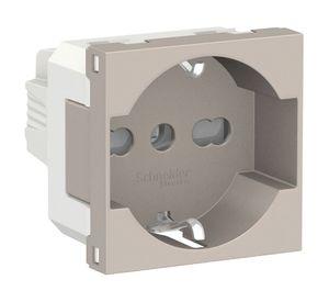 Módulo toma corriente schuko 10/16A 2P+T Orión beige Schneider