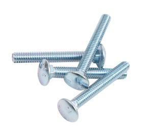 Perno coche 1/4 x2" zincado bolsa 25 unidades Imporper