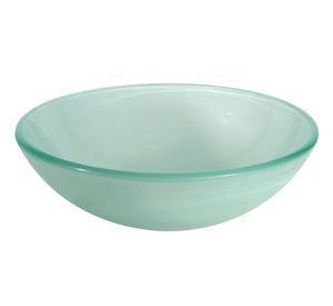 Lavamanos sobreponer 42 cm vidrio Vessanti