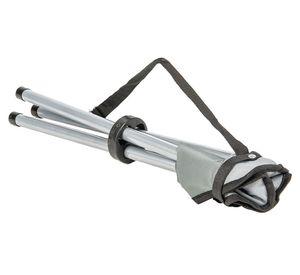 Silla plegable trípode gris