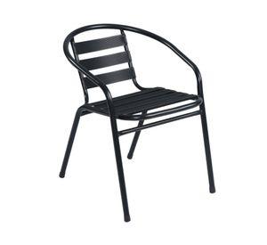 Silla caño negro Outzen