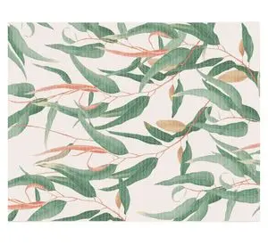 Alfombra Jade leaves polipropileno 120x170 cm