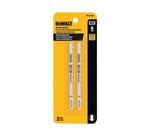 Set 2 hojas sierra caladora 4" 6 TPI DW3753H2