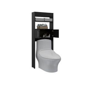Mueble vanitorio + ahorrador espacio + espejo flotante Madrid Wengue TuHome