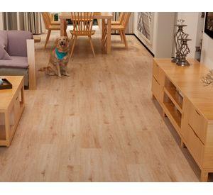 Piso vinílico SPC Mándala latte 5.2 mm 2.196 m2