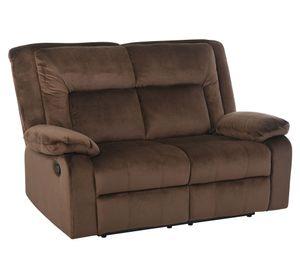 Sofá reclinable 2 cuerpos Amberes café claro Cic.