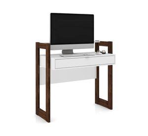 Escritorio 1 caj贸n AZ blanco Tecnomobili