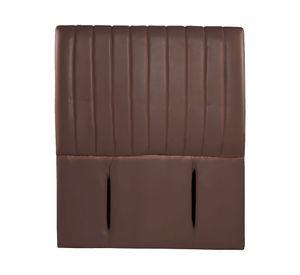 Respaldo 1 plaza Sorrento pu chocolate Latam Home