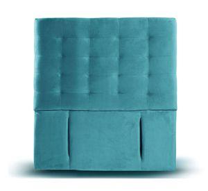 Respaldo 1.5 plazas Napoles tela turquesa Latam Home