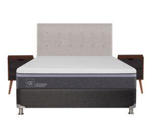 Box spring 2 plazas Ortopedic advance B5 + set Tigris/ Niger Cic