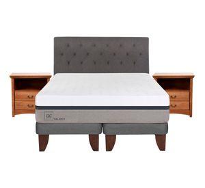 Cama europea 2 plazas Balance base dividida + set Kavery/ Indo Cic