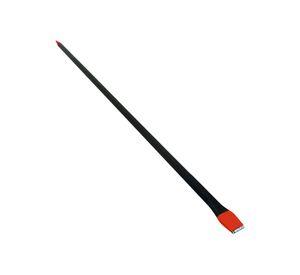 Chuzo hexagonal 1,1/ 8''x1,7m negro/naranjo Abasolo