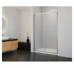 Mampara corredera 100x185 cm vidrio 8 mm