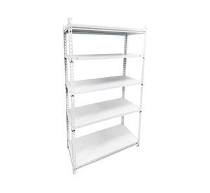 Estante metalico organizador Selectivo blanco 4 niveles 500 kg