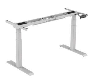 Base escritorio Cosmo dual eléctrico gris
