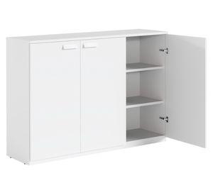 Gabinete medio Space 3 puertas 123x40x150 cm