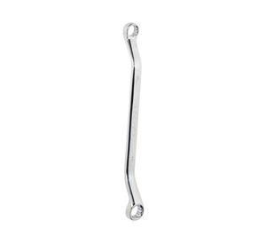 Llave doble corona cromo 10x12 mm