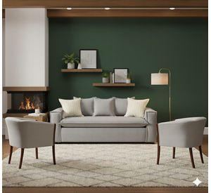 Living Bubha 311 gris resorte pocket