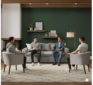 Living Bubha 311 gris resorte pocket