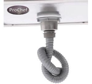 Lavafondos Acero Inox. 100x60x90 cm. Secador derecho