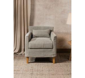 Poltrona Caetano Gris La