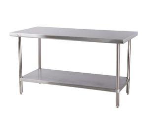 Meson Centro 100% Inoxidable 180x60x85 cm