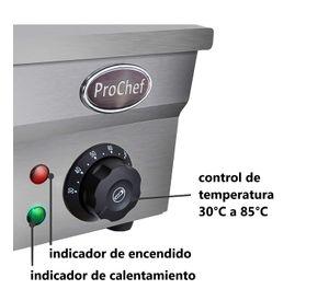 Vitrina de Calor Baño Maria Sobremesa 4 x GN 1/2
