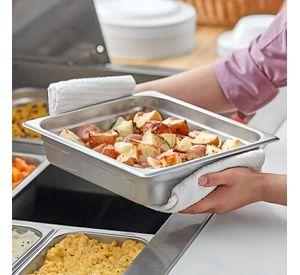 Depósito Gastronómico GN 1/2 x 65 mm Acero Inox. Pack 6 Un.
