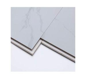 Piso vinílico SPC Travertino 45x45 cm blanco 4 mm 2.08 m2